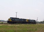 CSX 432 & 528 head out of the yard on a light power move